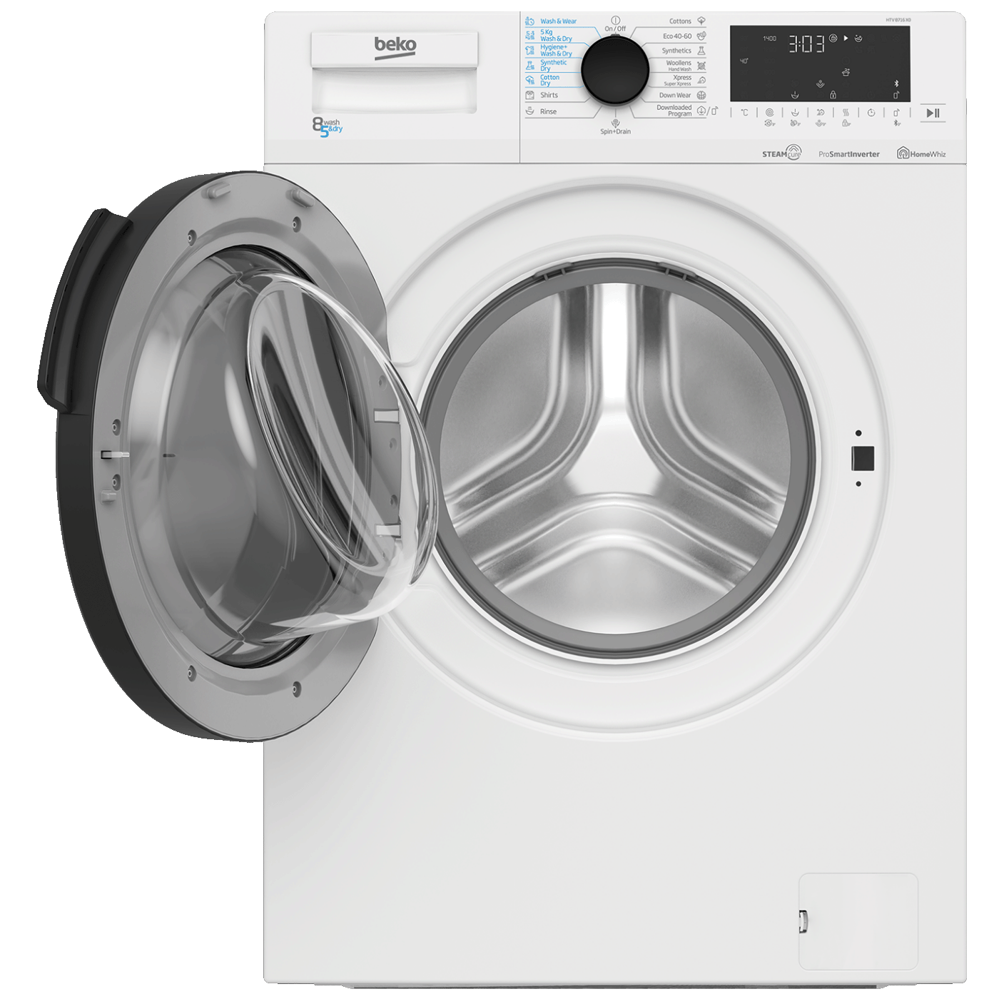 Beko Mašina za pranje/sušenje veša, 1400 obrtaja, 8/5 kg., D - HTV 8716 XO