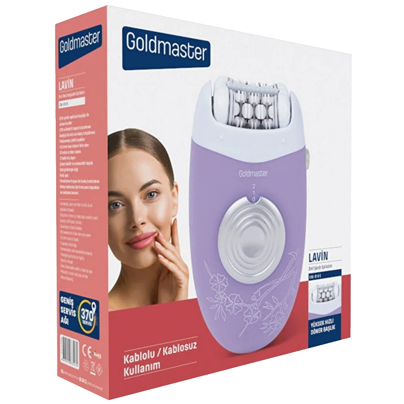 Goldmaster Epilator, 3u1 - GM-8165 Lavin