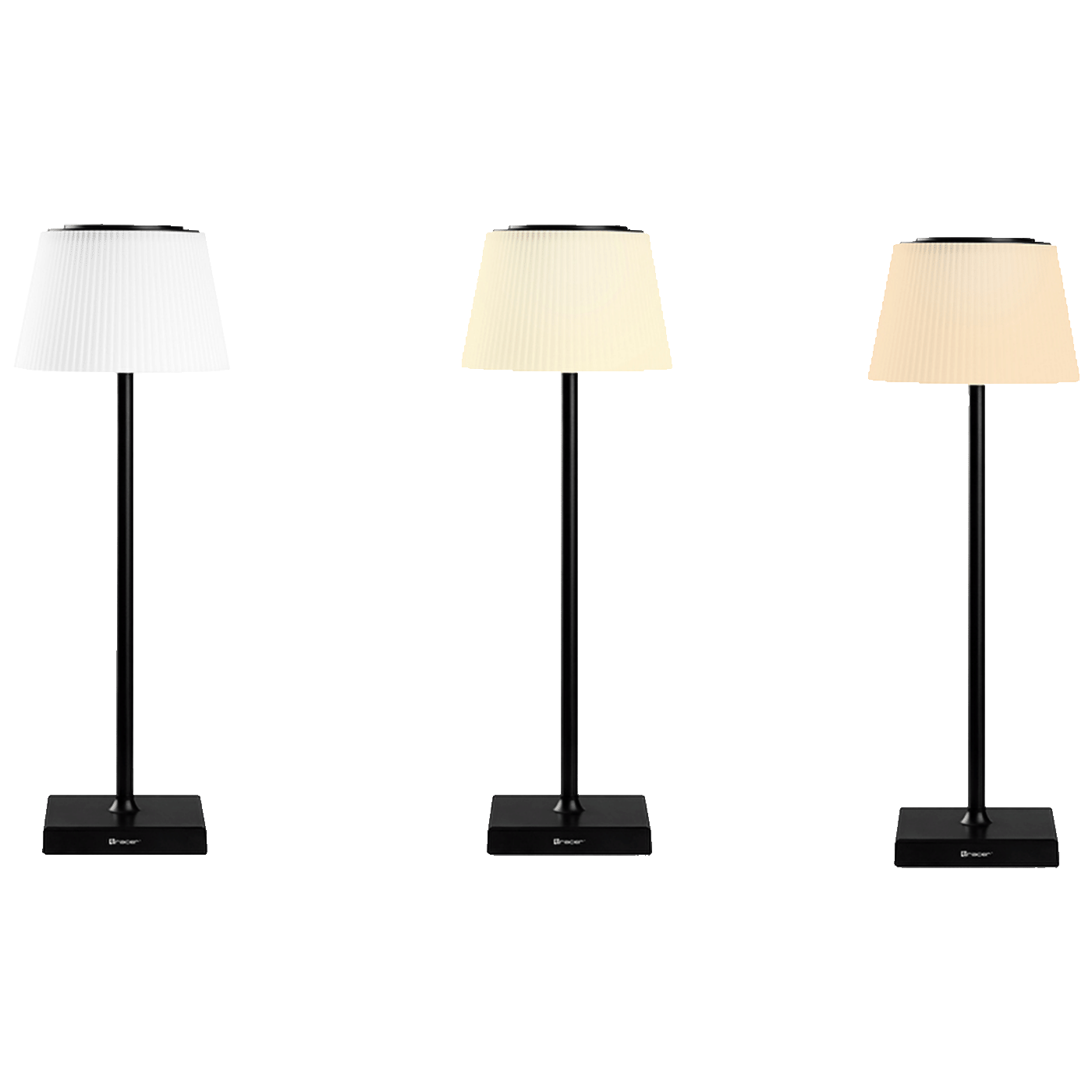 Tracer Lampa, stolna, 4W, IP44 - PLUTO BLACK TABLE LAMP