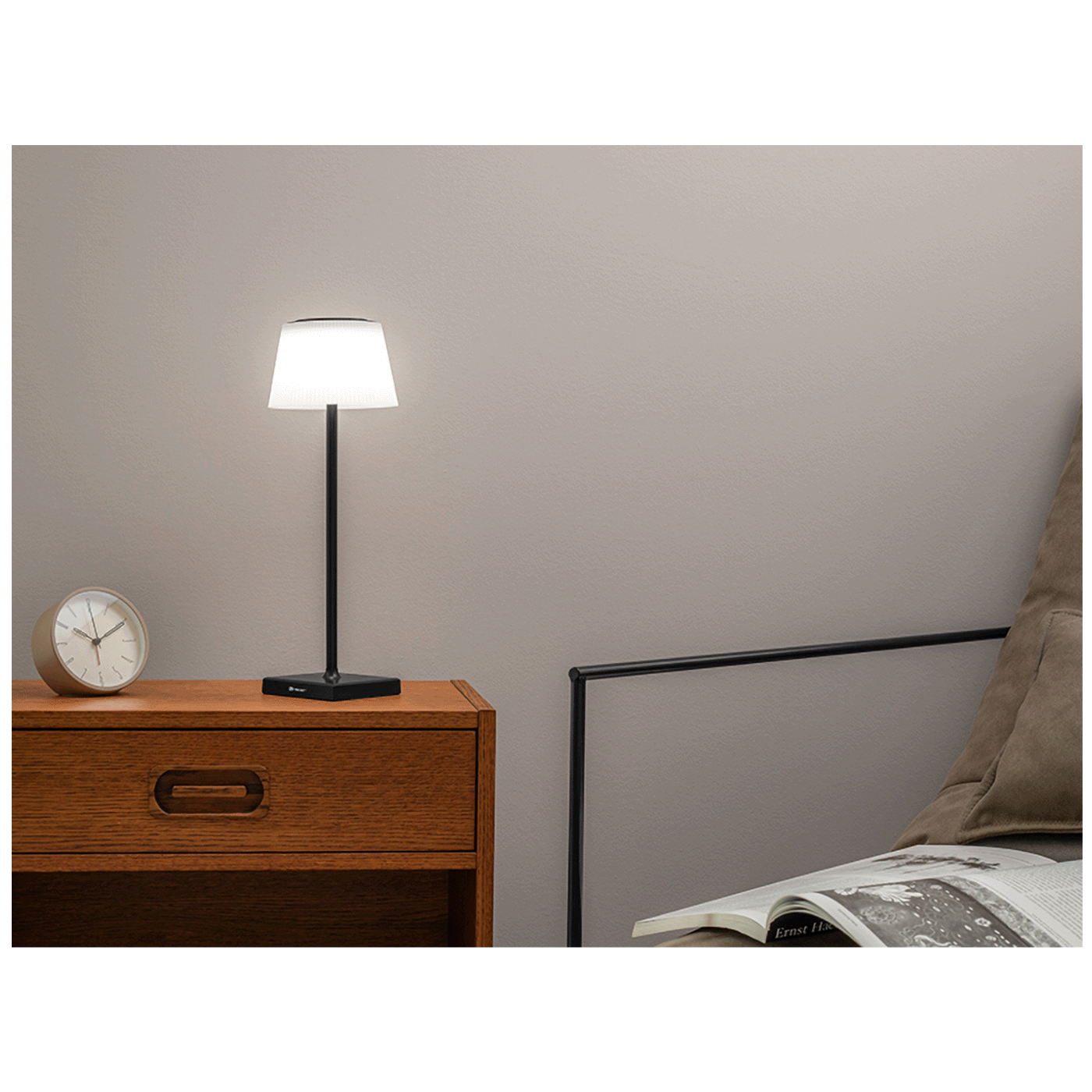 Tracer Lampa, stolna, 4W, IP44 - PLUTO BLACK TABLE LAMP
