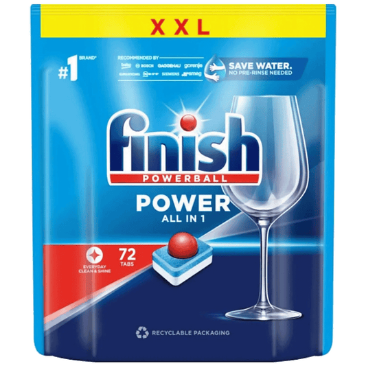 Finish Tablete za mašinu za pranje suđa, 72 kom. - Finish Power all in one, 72 pcs