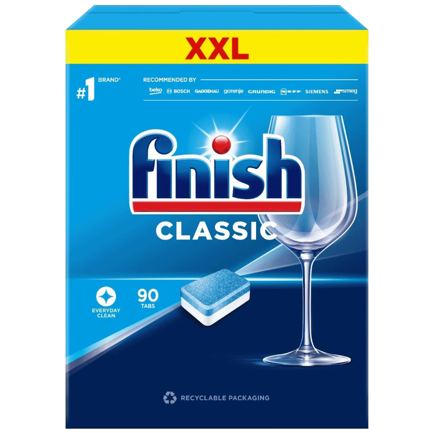 Finish Tablete za mašinu za pranje suđa, 90 kom. - Finish Classic 90