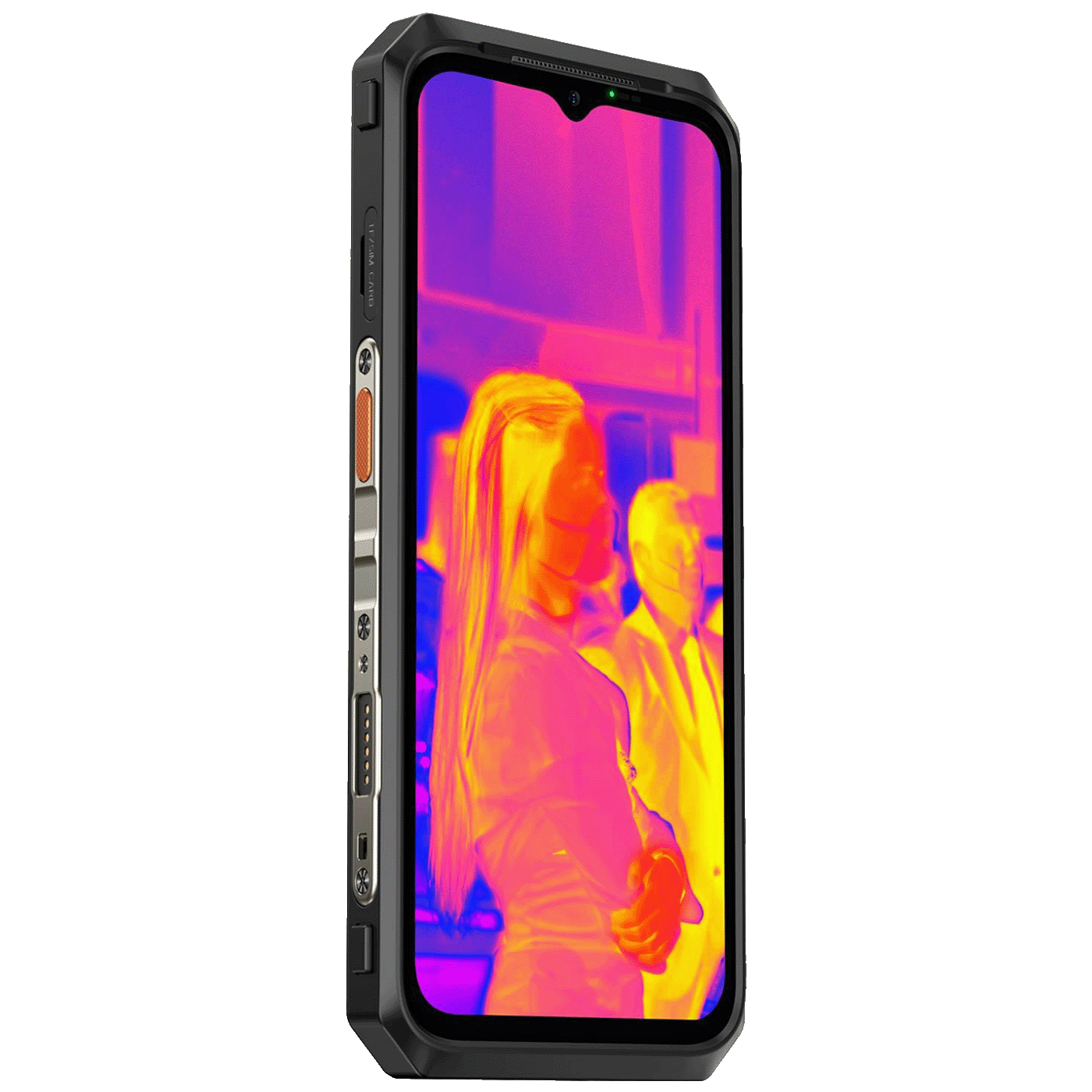 ulefone Smartphone 6.58", RAM 12GB, 5G, DualSIM, 9600mAh, 108Mpx - Armor 18T Ultra 5G 12GB/512GB Black
