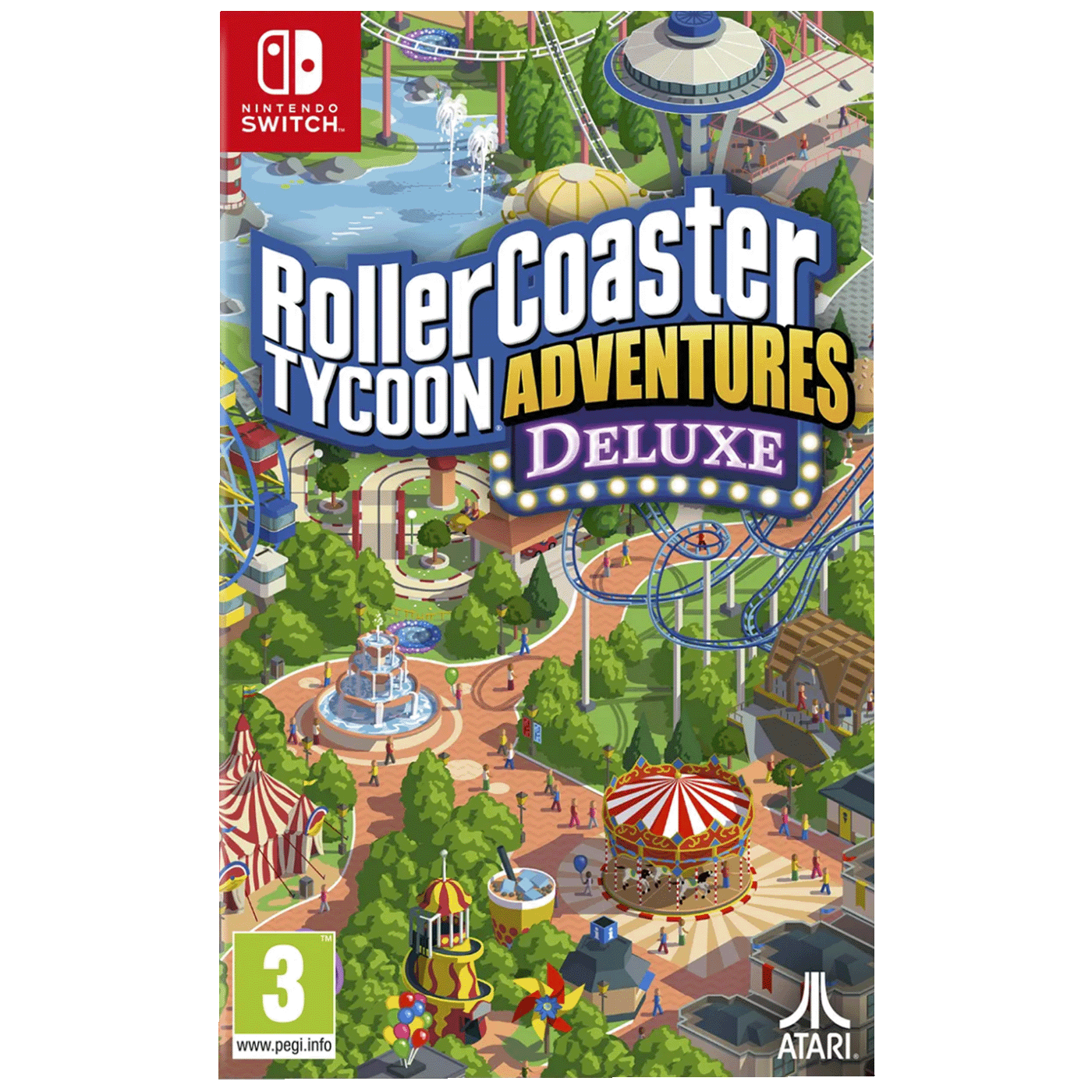 Atari Igra za Nintendo Switch:Rollercoaster Tycoon Advent. Deluxe