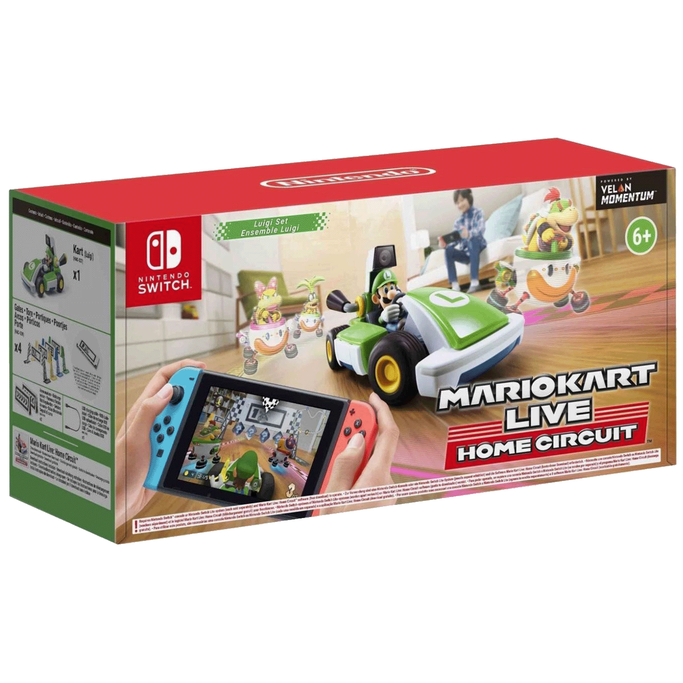 Nintendo Igra za Nintendo Switch:Mario Kart Live Home Circ.Luigi Set - Mario Kart Live:Home Circuit Luigi