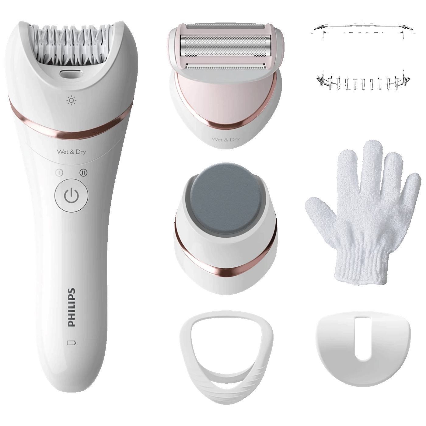 Philips Epilator za suhu i mokru kožu, Series 8000 - BRE730/10