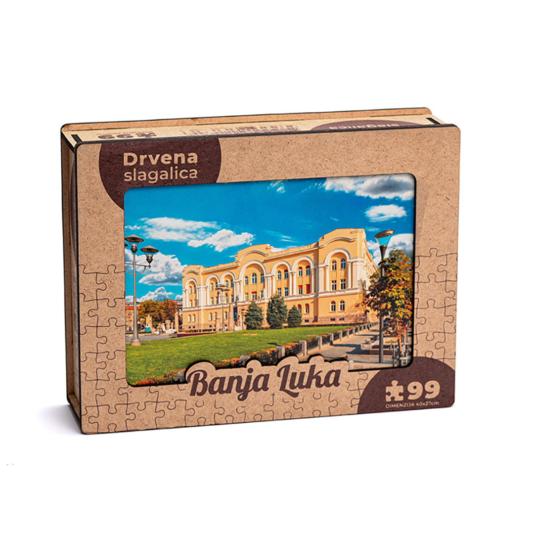 Puzzle drvene grad Banja Luka, Vrabac