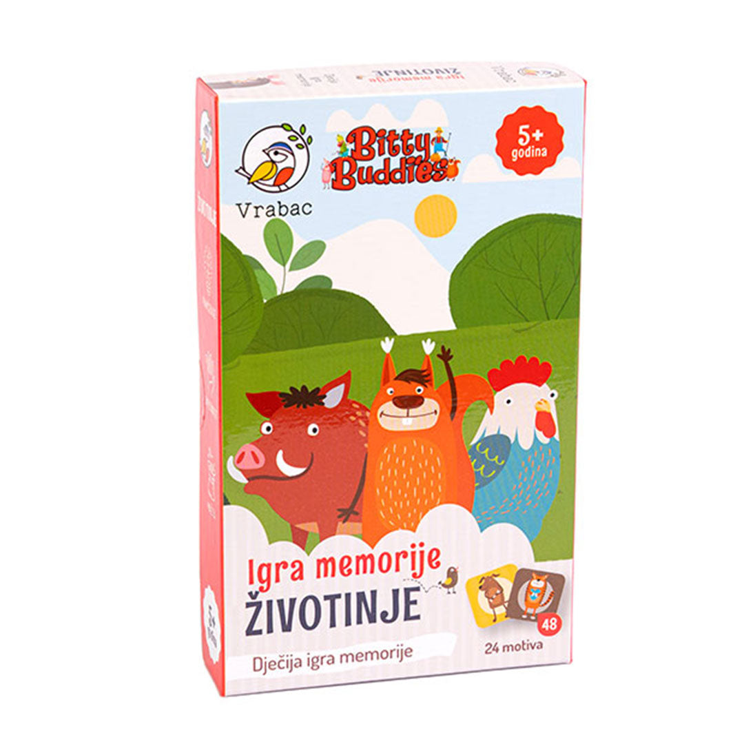 Groso, igra memorije Životinje, Vrabac