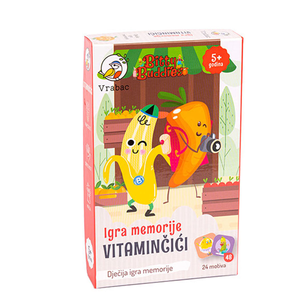 Groso, igra memorije Vitaminčići, Vrabac