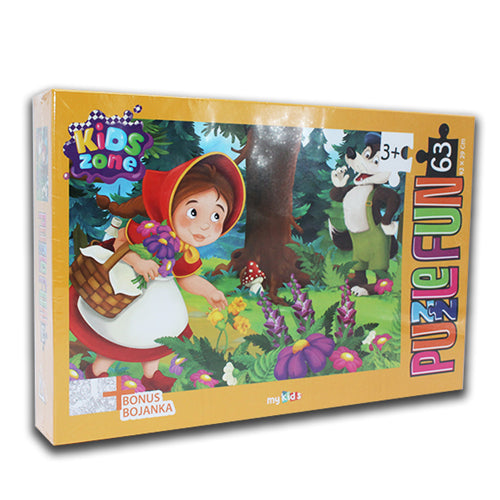 Saga, puzle Crvenkapa, Vrabac