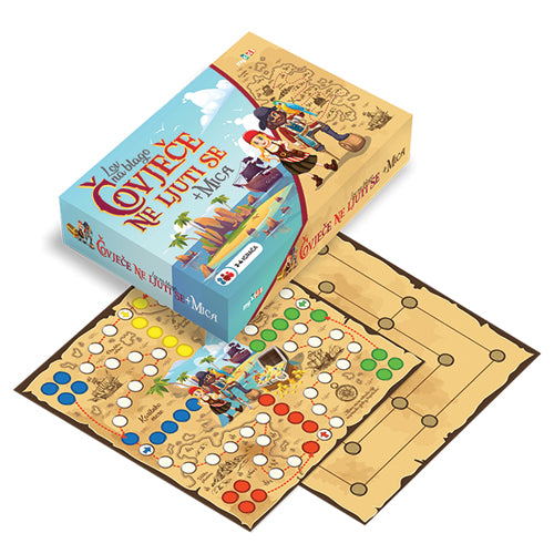 Pirati, društvena igra Čovječe ne ljuti se, Vrabac