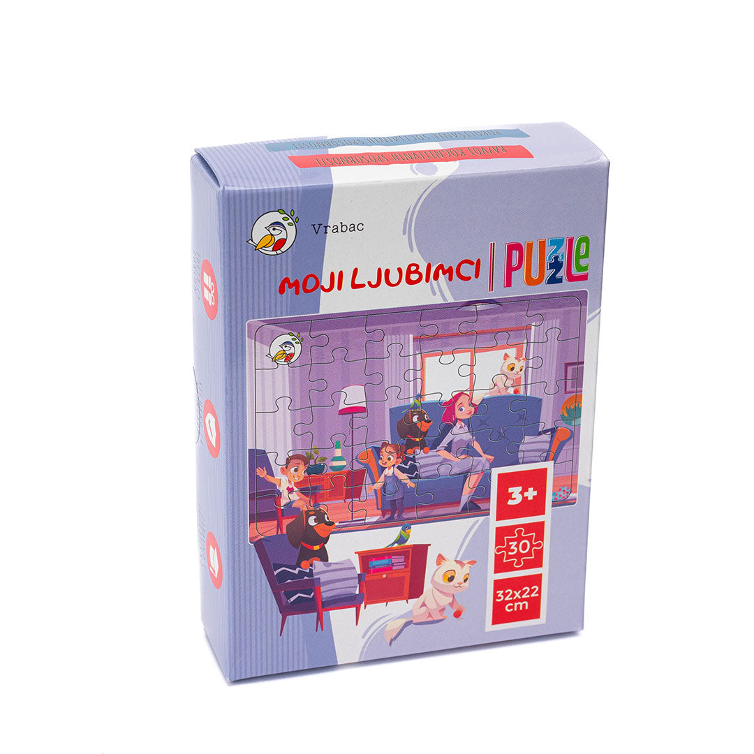 Chippy, puzle Moji ljubimci, 30 dijelova, Vrabac