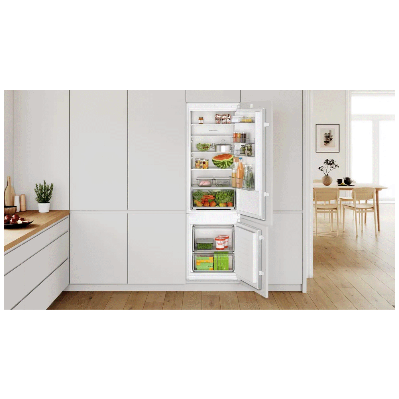 Bosch Ugradbeni frižider/zamrzivač, neto zapremina 270 lit. E - KIV87NSE0