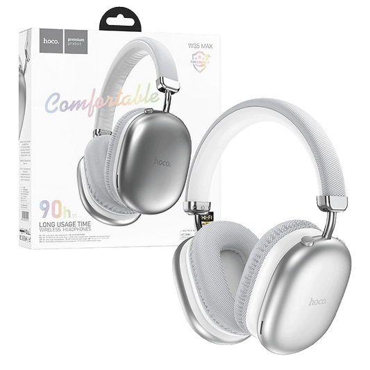 hoco. Slušalice bežične, Bluetooth - W35 Max Joy Silver