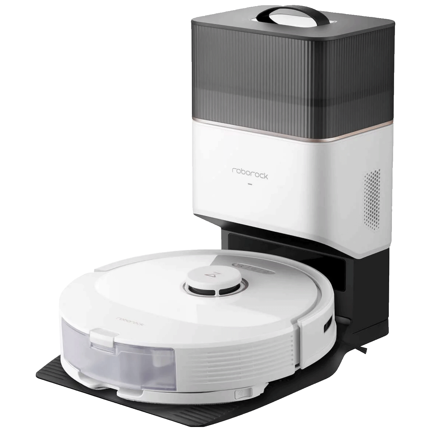Roborock Robot usisavač sa stanicom za pražnjenje, 5200 mAh, WiFi - Q8 Max+ White