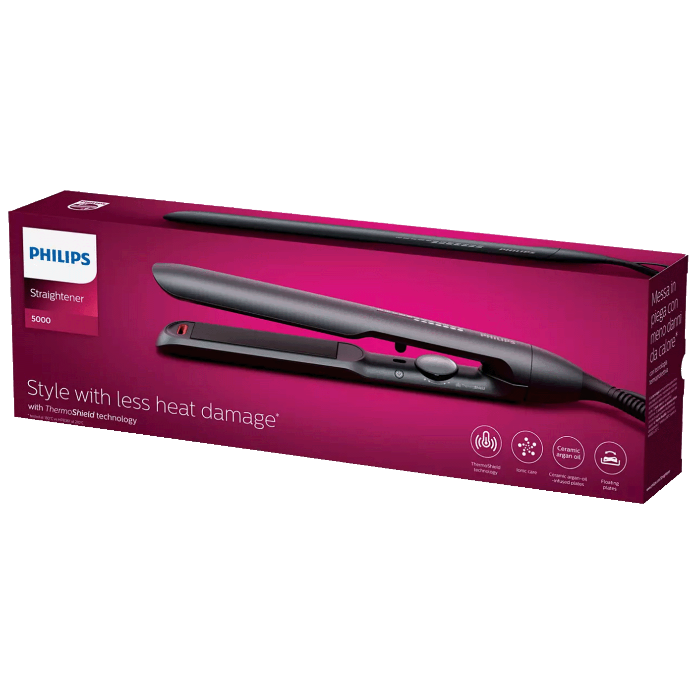 Philips Pegla za kosu, ThermoShield, LED indikator - BHS510/00