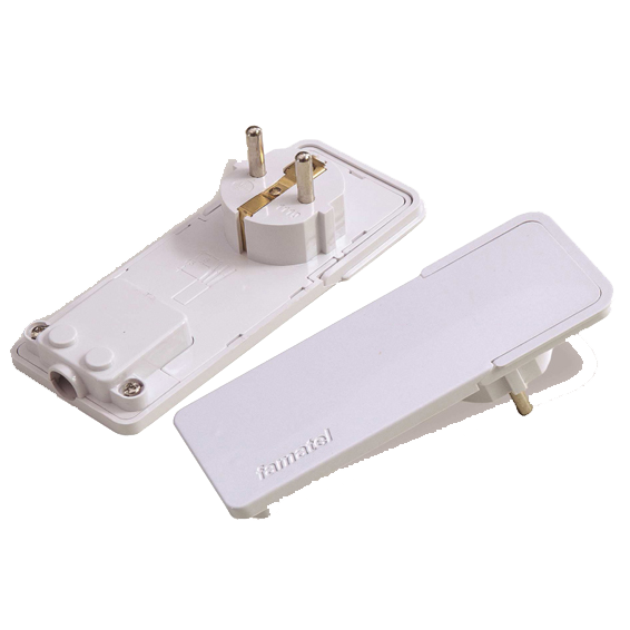 Famatel Strujni utikač, 4,8mm, 16A, slim - 1110