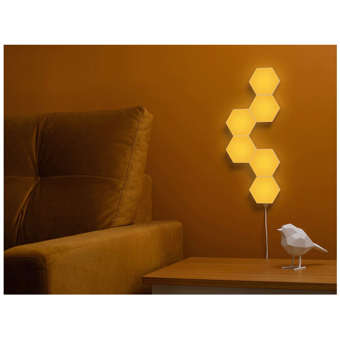 Tracer Pametna RGB svjetiljka, hexagon, set - Smart Hexagon RGB lamps