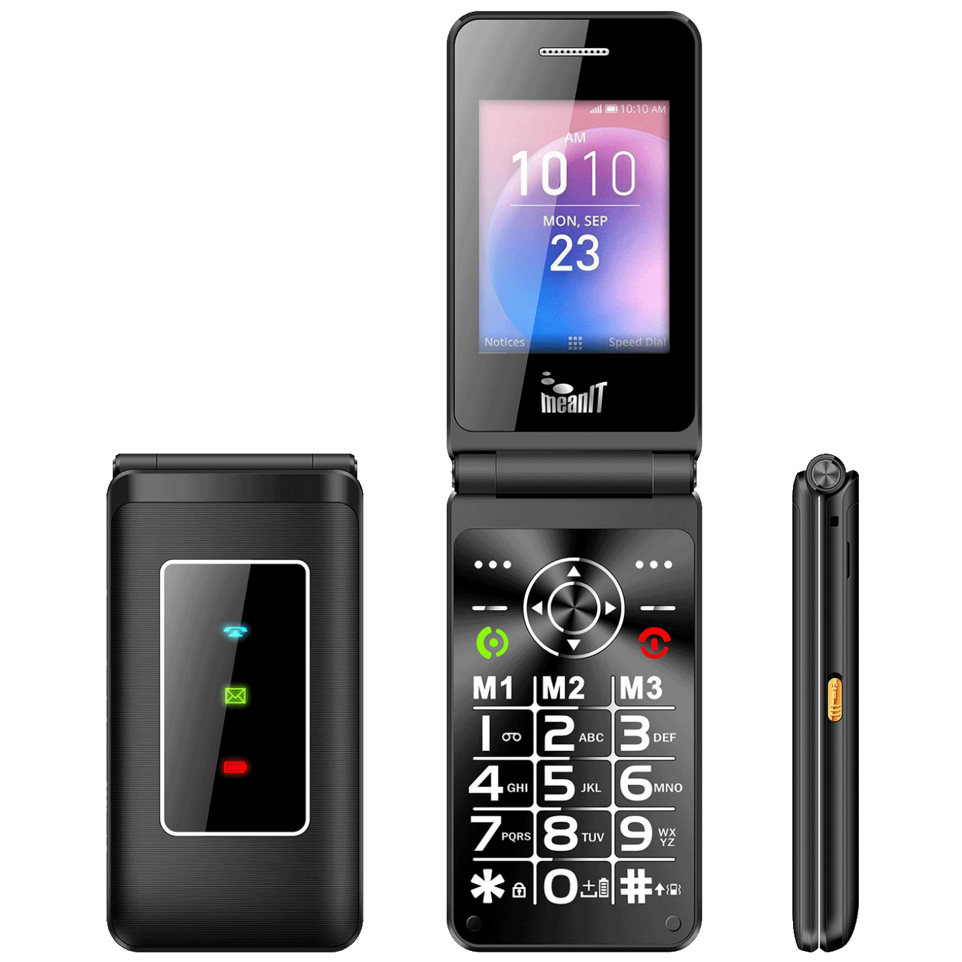 MeanIT Telefon mobilni , 2.8" zaslon, velike "M" tipke - FLIP XXL