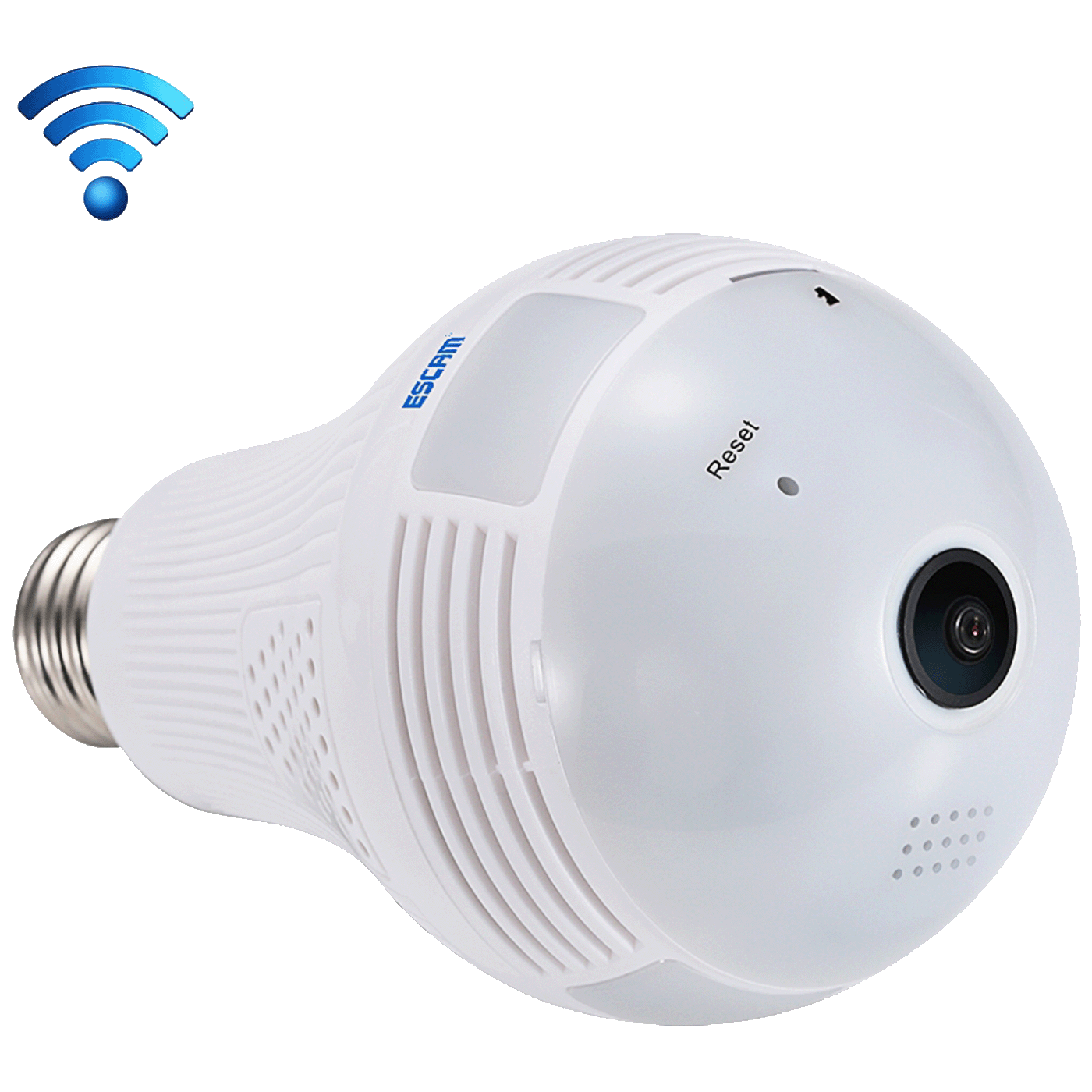 Escam Kamera za video nadzor, detektor pokreta, 1.3Mpixel,E27,WiFi - QP136