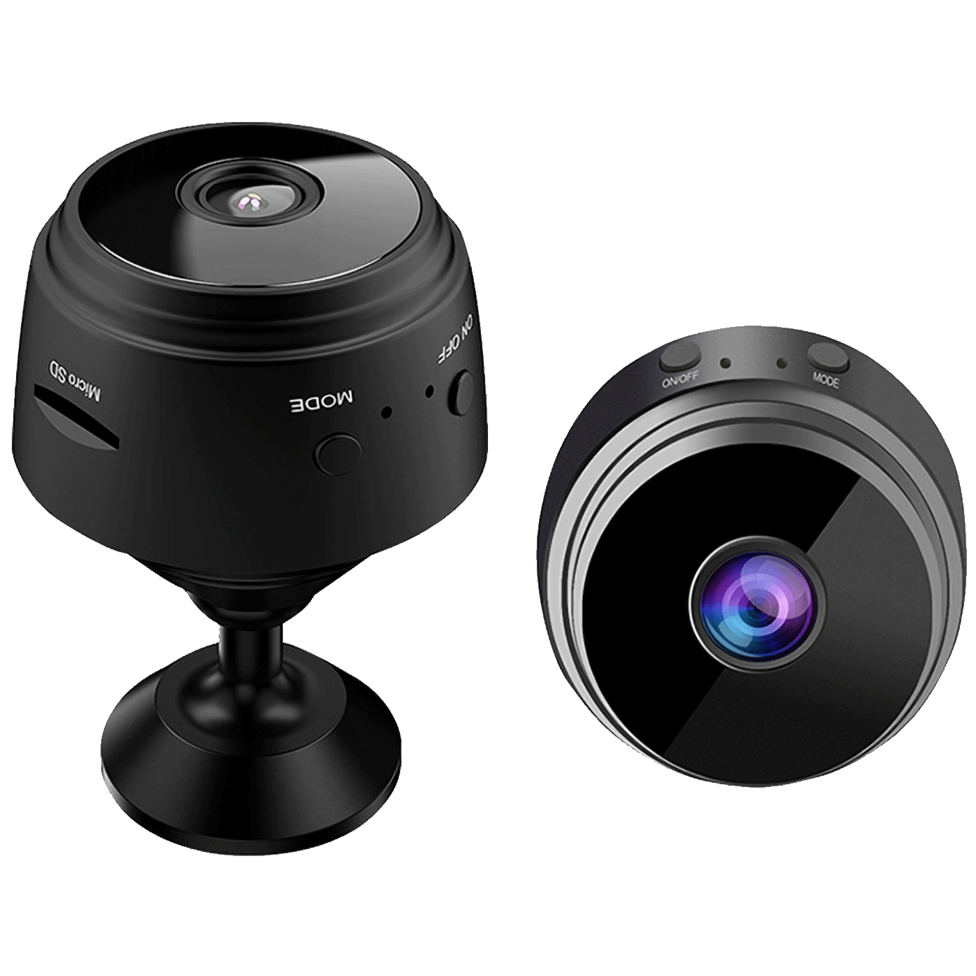 NN-Su Kamera IP, 2 Mpixel, 1080p, WiFi, microSD - A9 1080P Wireless Network Camera