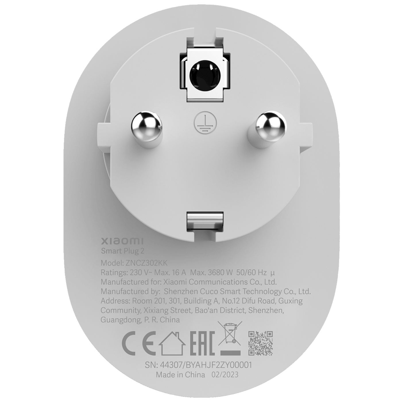 Xiaomi Pametna utičnica, WiFi, Bluetooth - Mi Smart Plug 2