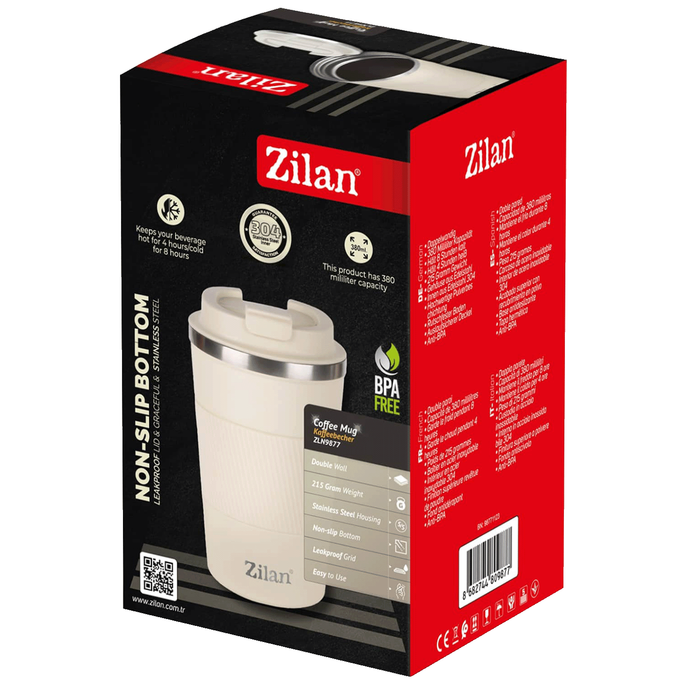 Zilan Termos boca, 380 ml, bijela - ZLN9877
