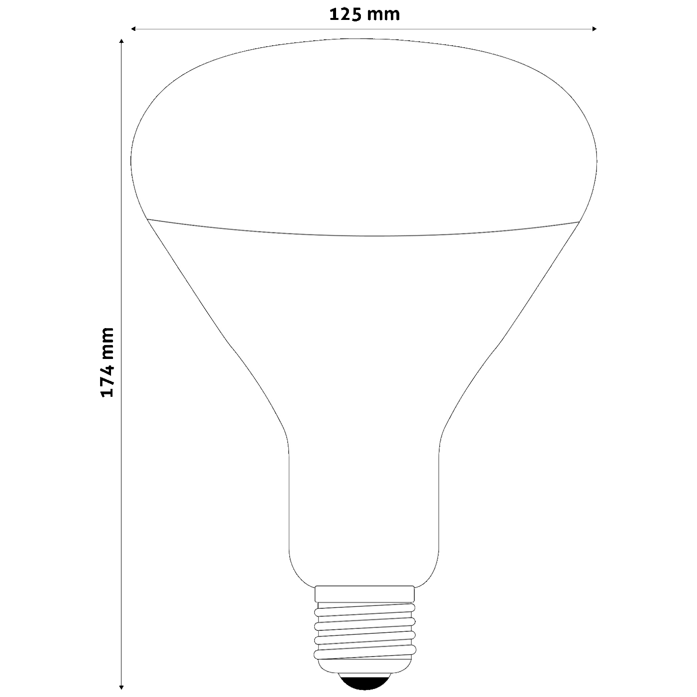 Avide Sijalica, 100W, E27, Full Red, IP20 - ASIR27-100W-FR