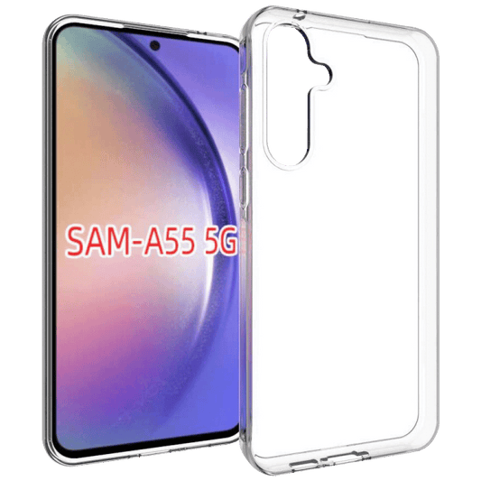 NN-Su Maska za Samsung A55 5G, Transparent - Galaxy A55 5G TPU Phone Case
