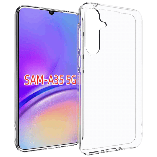 NN-Su Maska za Samsung A35 5G, Transparent - Galaxy A35 5G TPU Phone Case