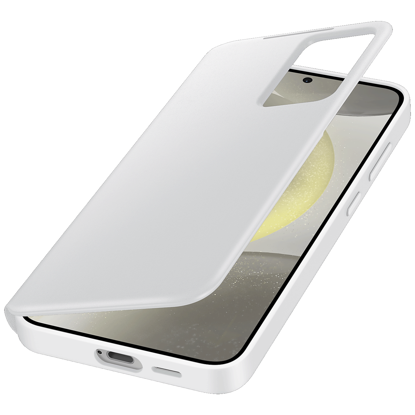 Samsung Preklopna maska Smart View za Samsung S24+, white - EF-ZS926CWEGWW