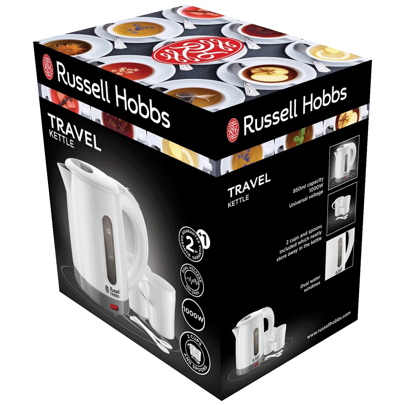 Russell Hobbs Kuhalo za vodu, set, zapremina 0,85 lit., 1000W - 23840-70