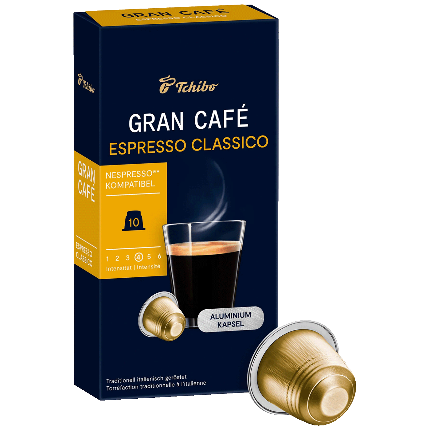 Tchibo Kapsule Gran Café Espresso Classico za Nespresso, 10/1 - Gran Café Espresso Classico 10/1