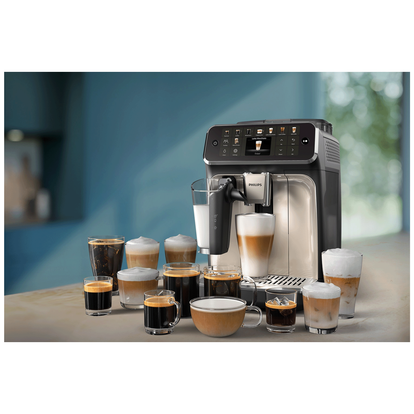 Philips Aparat za espresso kafu, 1500 W, Serija 5500 - EP5547/90