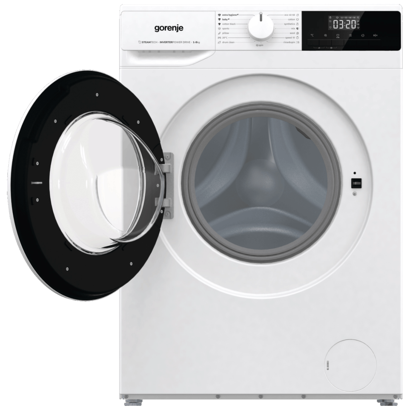 Gorenje Mašina za pranje veše. 8kg, 1400 obrtaja, 15 programa - WNHPI84AS