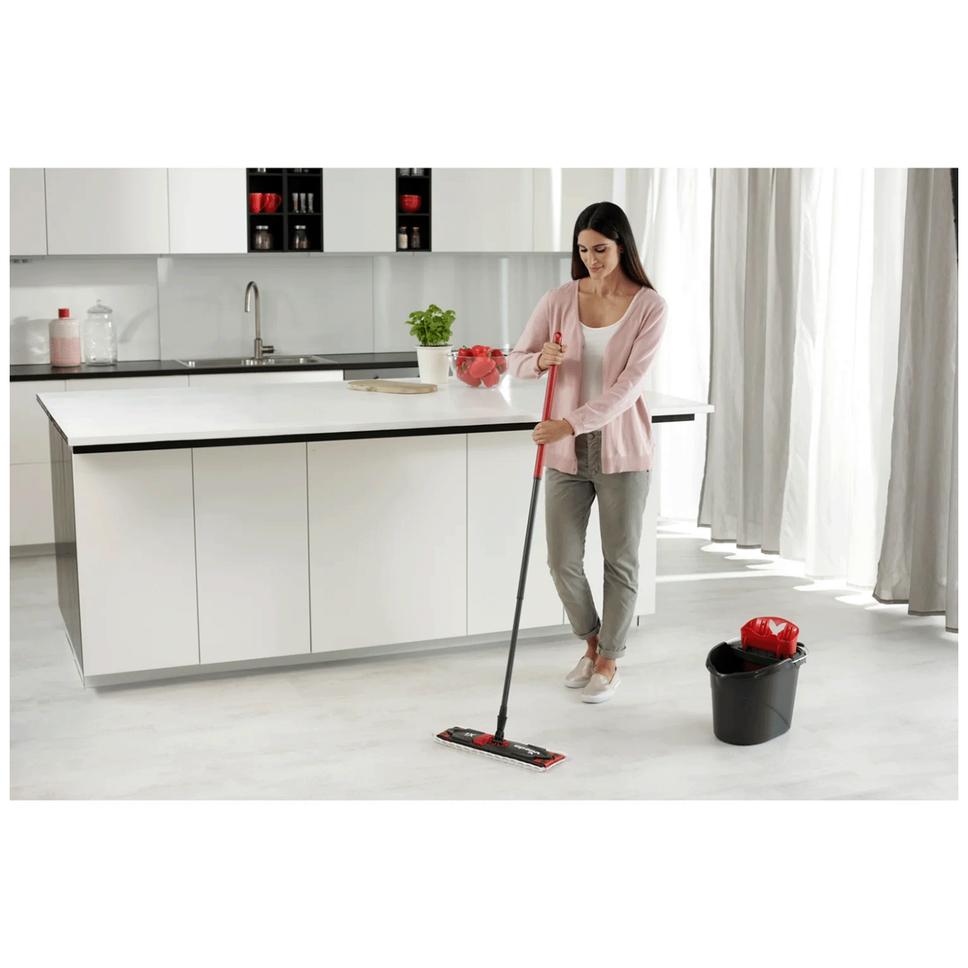 Vileda Set za čišćenje, mop sa kantom, Ultramax XL BOX