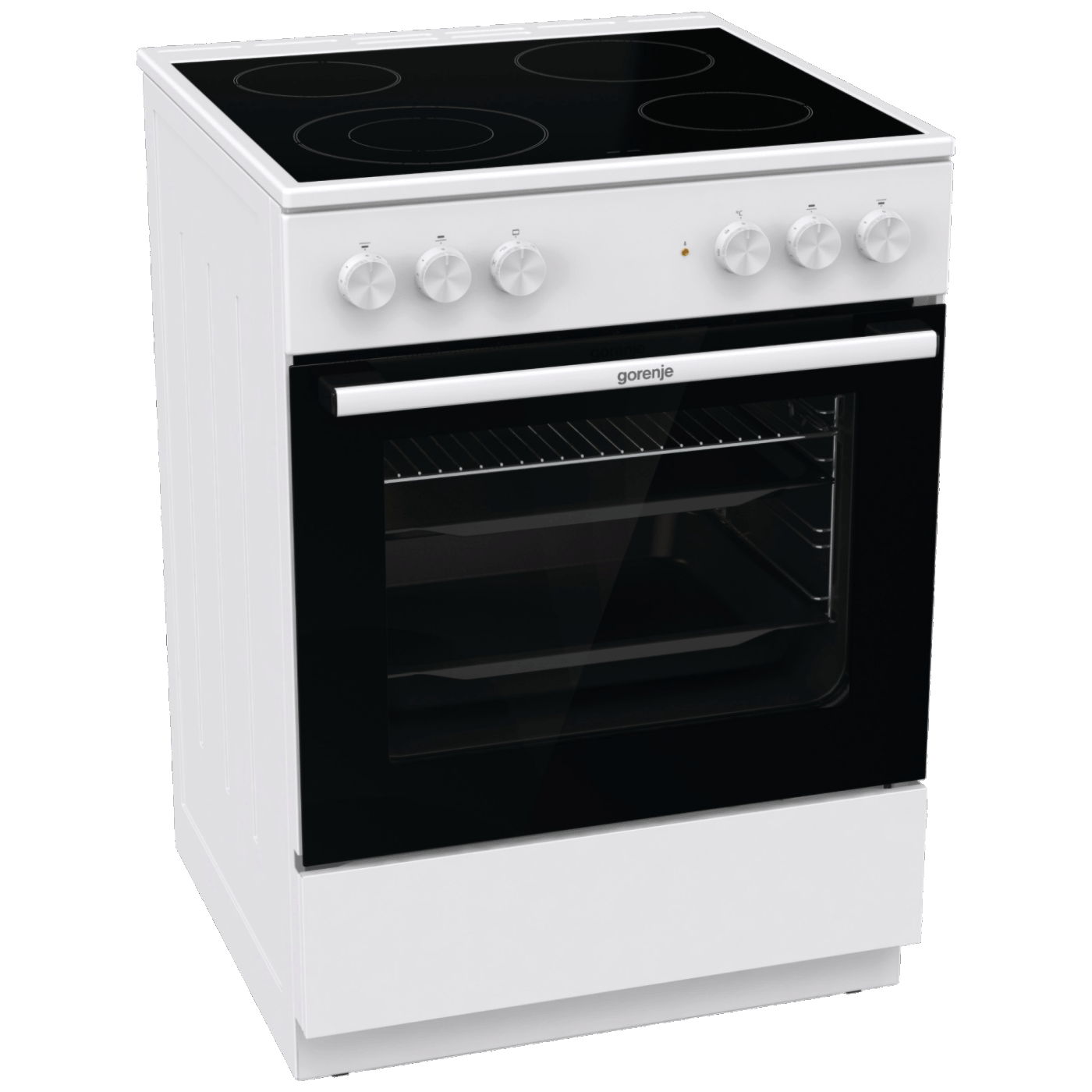 Gorenje Štednjak, staklokeramička ploča, 9200W, pećnica 71 lit, A - GEC6A41WC