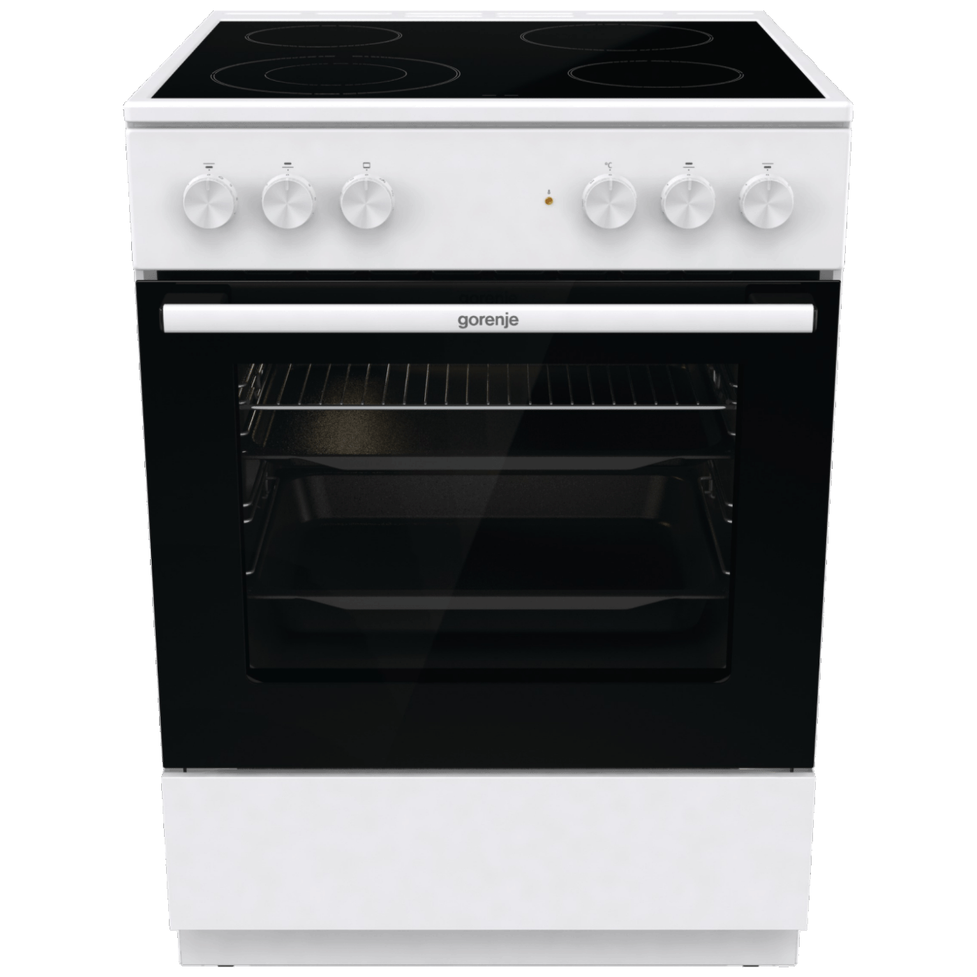 Gorenje Štednjak, staklokeramička ploča, 9200W, pećnica 71 lit, A - GEC6A41WC