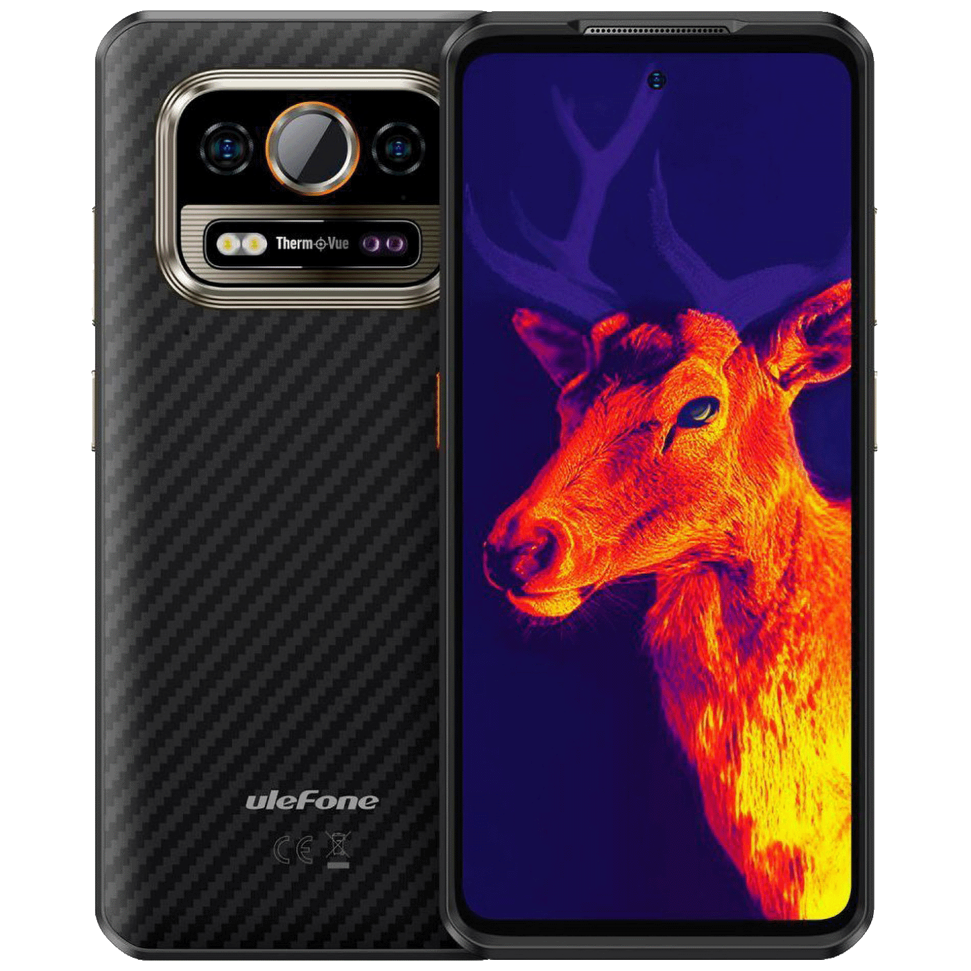 ulefone Smartphone 6.78", RAM 6GB, DualSIM, 6500mAh, 50Mpx - Armor 25T 6GB/256GB Black