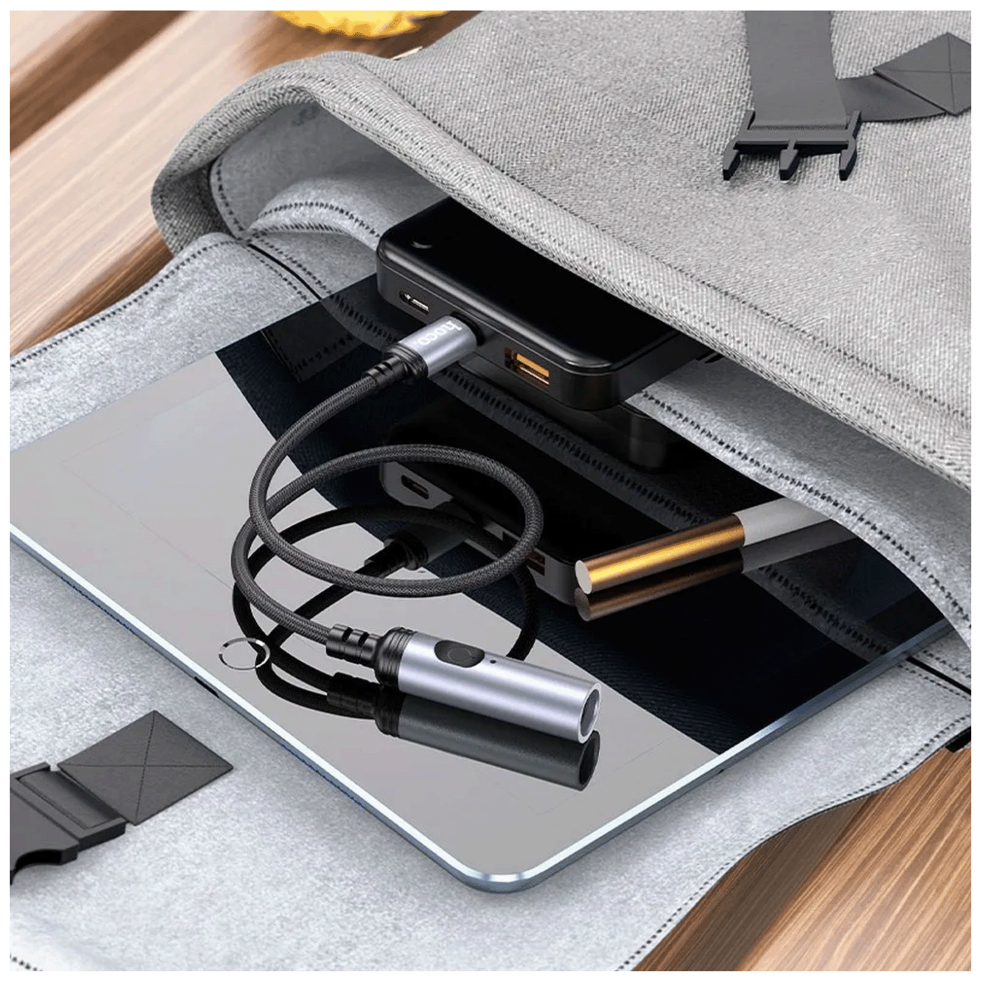 hoco. Upaljač sa USB type C kabelom - UA30 type C