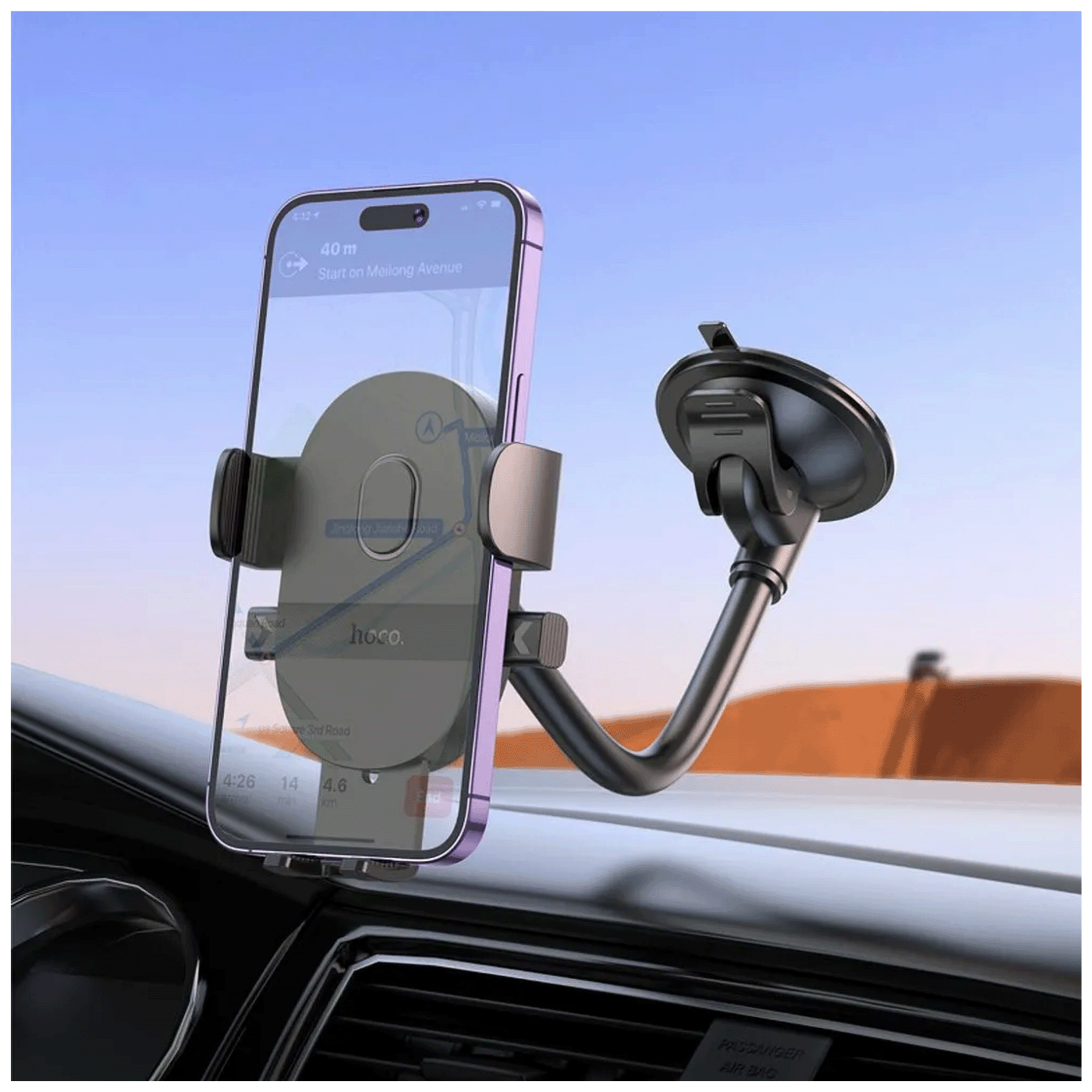 hoco. Auto držač za mobilne uređaje od 4.7 do 7" - H20 Mighty