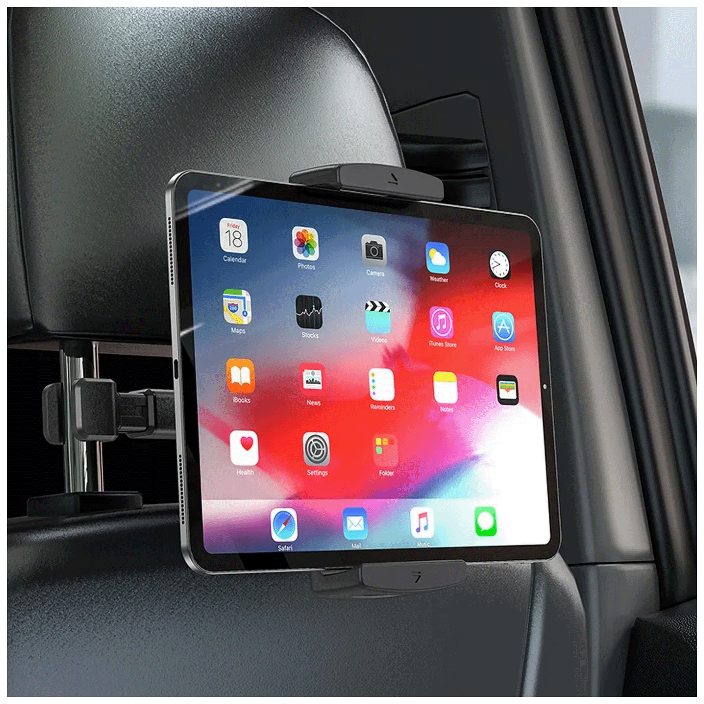 hoco. Držač za auto naslonjač, za smartphone, tablete - CA121