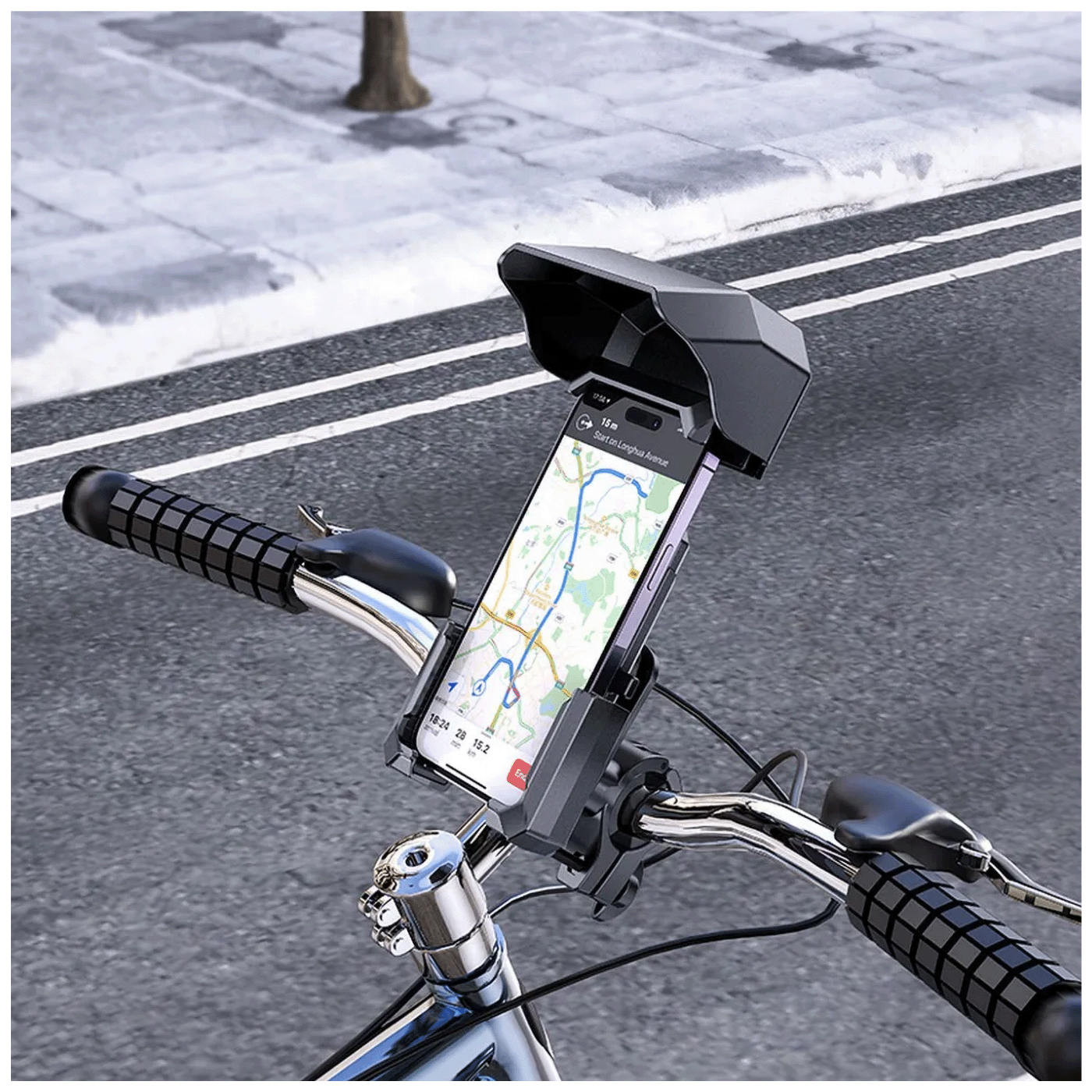 hoco. Držač za motocikl, bicikl, za smartphone od 4.5-7.0" - H31 Wild Wolf