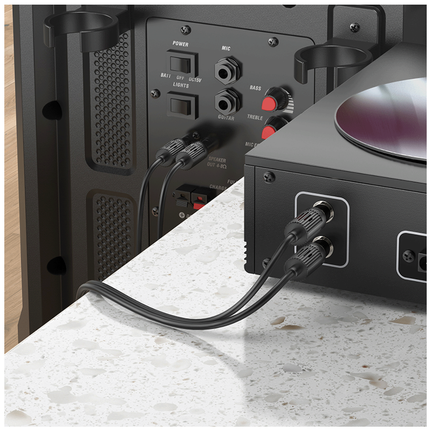 hoco. Audio kabl 2 x RCA, dužina 1.5 met. - UPA29