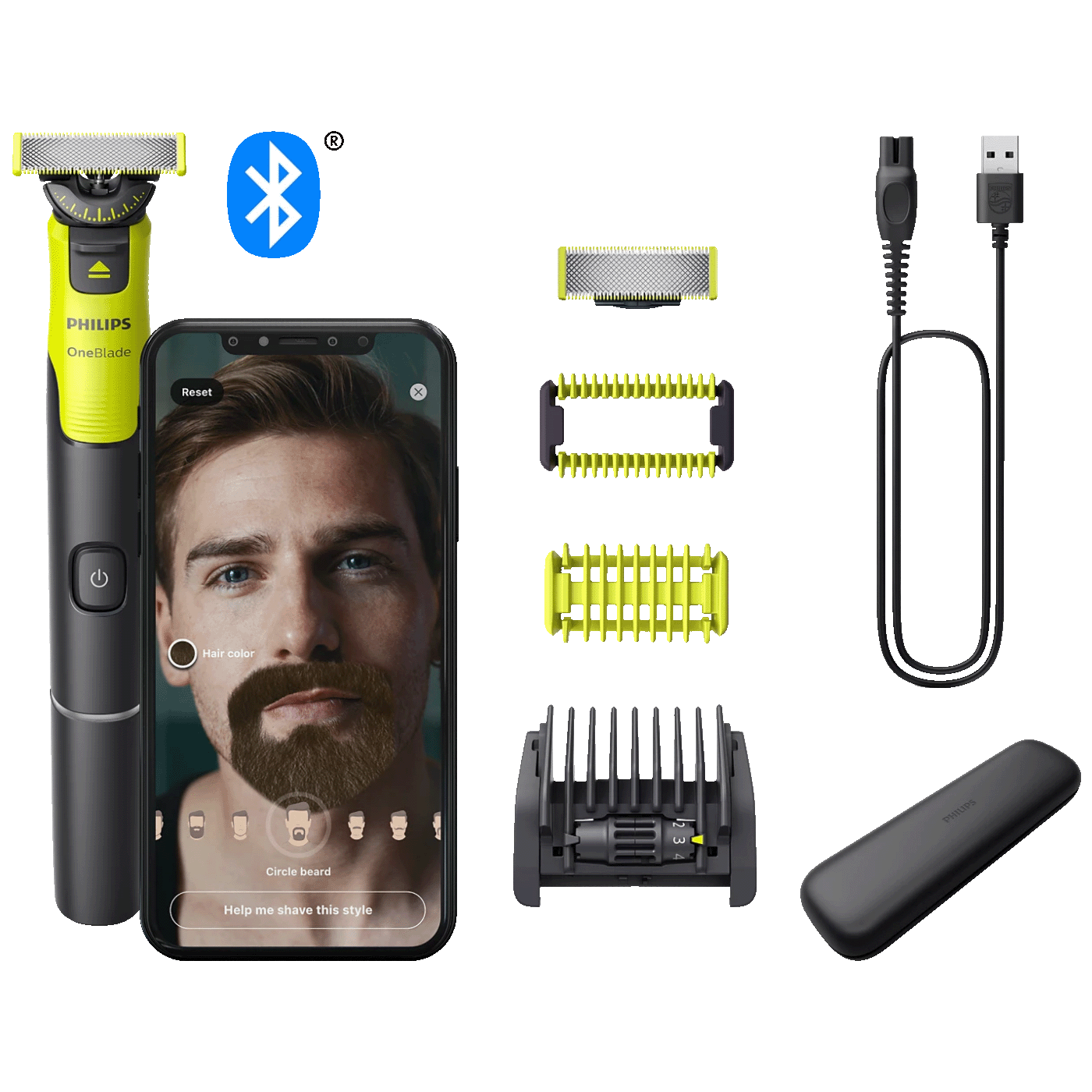 Philips Aparat za brijanje , trimer, OneBlade 360 Connectivity - QP4631/65