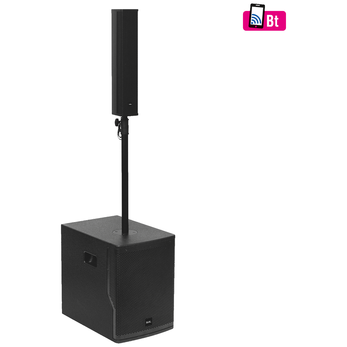 SAL Zvučna kutija, aktivna, bass/satelit, 800W / 400W, Bluetooth - PAS10W43S