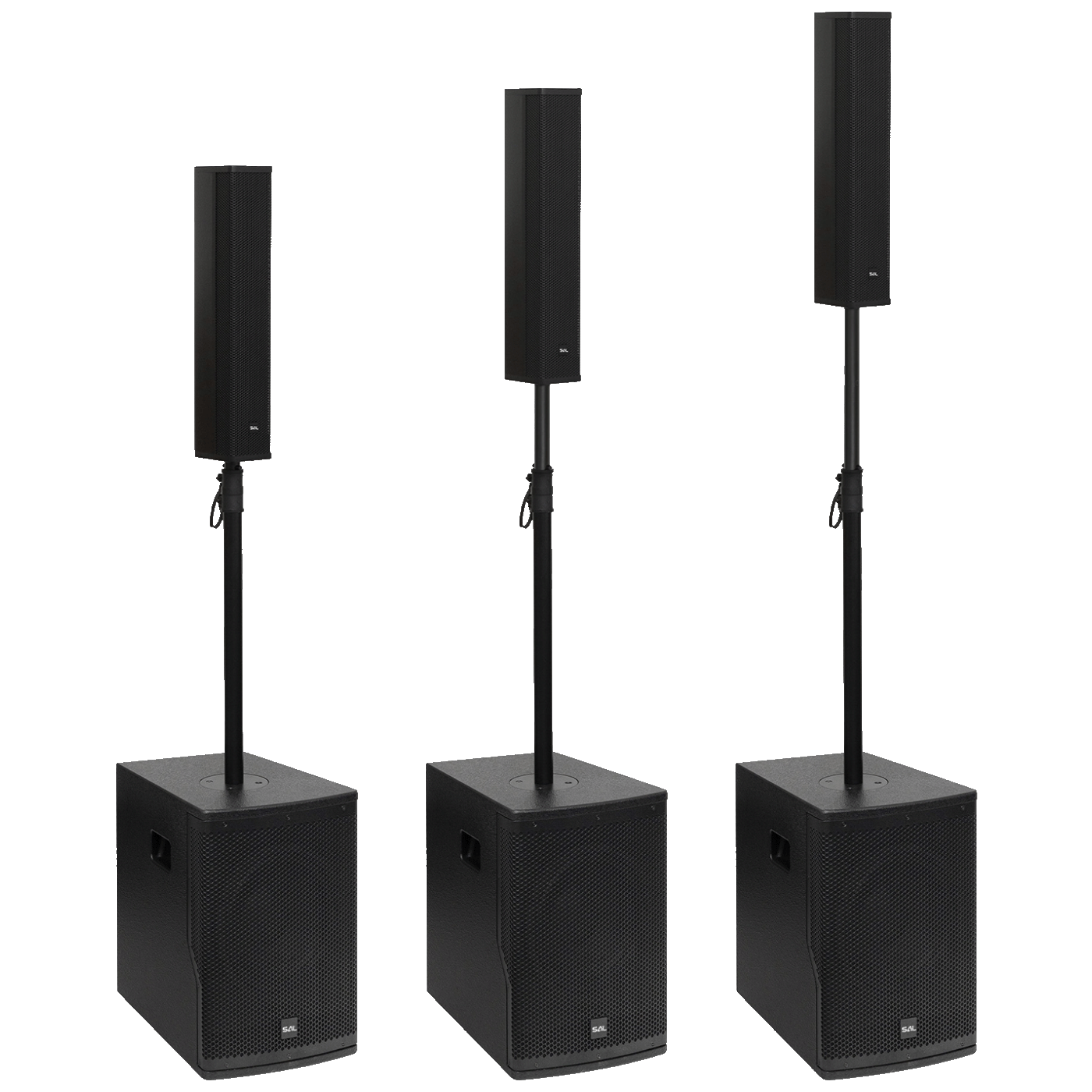 SAL Zvučna kutija, aktivna, bass/satelit, 800W / 400W, Bluetooth - PAS10W43S