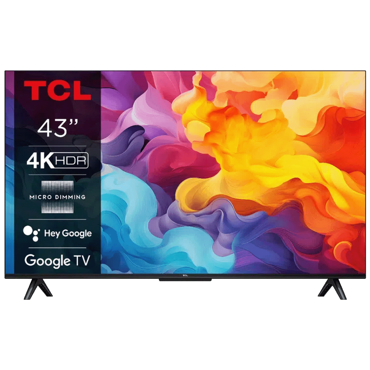 TCL Televizor Smart LED 4K UltraHD 43", Google TV - 43V6B