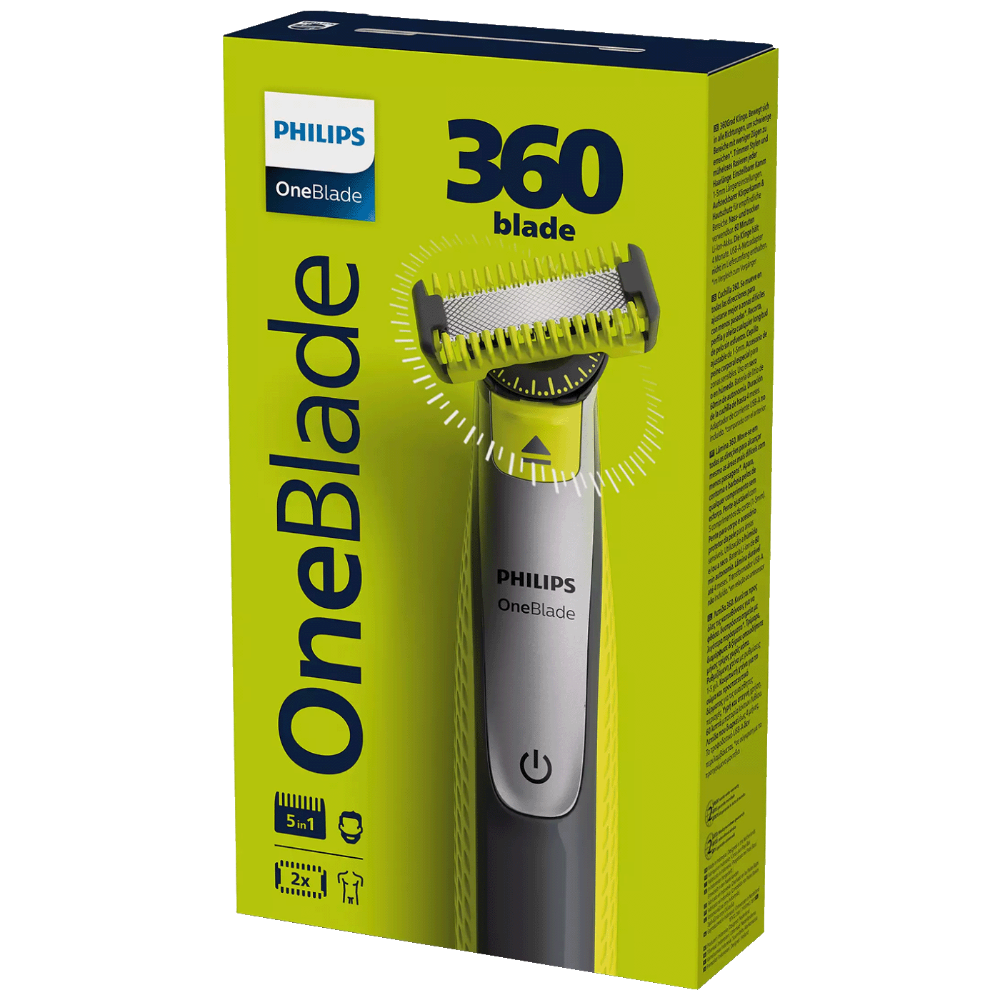 Philips Aparat za brijanje , trimer, OneBlade, Lice + Tijelo - QP2824/20