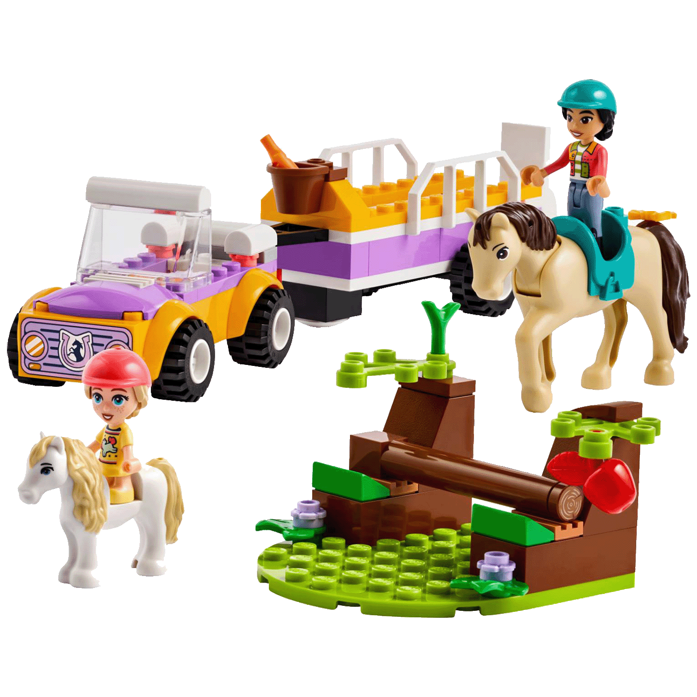 Lego Prikolica za konje i ponije, LEGO Friends